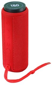 T&G Bezdrôtový HIFI prenosný reproduktor - červený