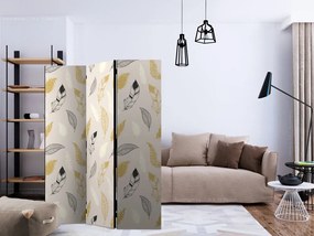 Artgeist Paraván - Golden Feathers [Room Dividers]