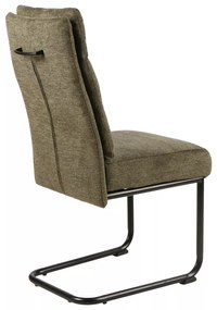 Čalouněná jídelní židle BERRY BREGO olivová