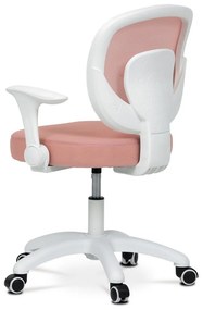 Autronic KA-K1062 PINK Kancelárska stolička,ružová