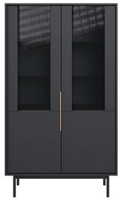 Vitrína Viva 104 cm černá