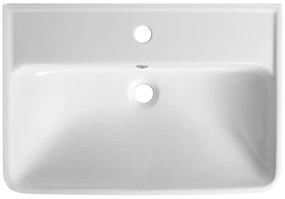 Bruckner, NEON keramické umývadlo 60x41,5cm, biela, 201.132.0