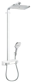 Hansgrohe Raindance E - Showerpipe 360 1jet s termostatom ShowerTablet Select 300, biela/chróm 27288400