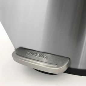 Spirella Pedálový odpadkový kôš Akira 5 l, kefovaná nehrdz. oceľ