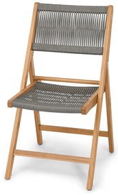 Súprava skladacieho balkónového nábytku »Lenja« s textilným výpletom