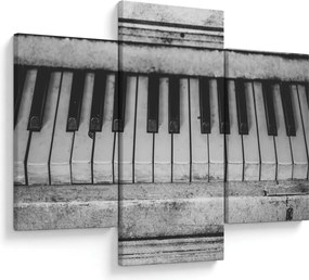 Obraz starého klavíra (90x60 cm)