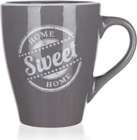 Hrnček Sweet Home 310 ml, šedý%