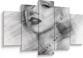 Obraz - Portrén Merilyn Monroe (150x105 cm)