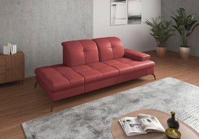 XXXLutz LEŇOŠKA, koža, červená Sit & More - Online Only obývacie izby - 00014401218F