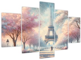 Obraz – Jar v Paríži (150x105 cm)