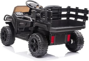 LEAN CARS Batériové autíčko BDM0926 LED MP3 diaľkové čierne