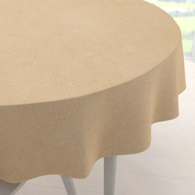 Biante Dekoračný okrúhly obrus PML-050 Béžovo oranžový melír Ø 110 cm