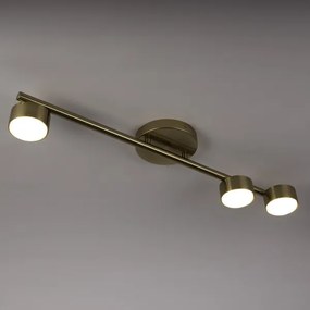 Bodové svietidlo PUNTO 3xGX53/12W/230V zlatá