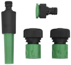 Záhradná hadica so sadou armatúr, zelená 0,75" 30 m, PVC