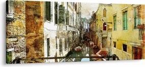 Obraz - Ulička v Benátkach (120x50 cm)