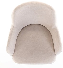 RAMONA BEIGE ECOCHIC ČALÚNENÁ STOLIČKA beige