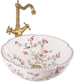 Rea Felicia, umývadlo na dosku 425x425x150 mm, viacfarebné, REA-U7504