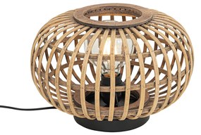 Orientálna stolná lampa bambus - Amira
