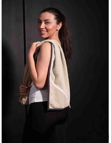 RÝCHLOSCHNÚCI BAVLNENÝ UTERÁK SPORT 30X110 CM KRÉMOVÁ