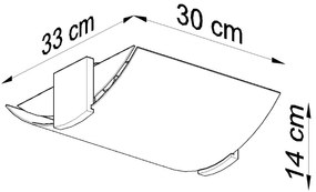 Stropné svietidlo Emilio, 1x mliečne sklenené tienidlo, drevo vo farbe wenge