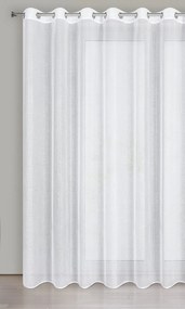 ZÁCLONA NA KRÚŽKOCH LENA 350X250 CM BIELA