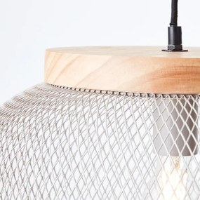 Brilliant - Závesné svietidlo na lane GIADA 1xE27/40W/230V pr. 39 cm sivá