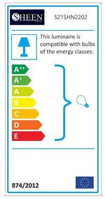 Čierne nástenné svietidlo Hemdem – Opviq lights