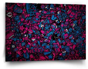 Sablio Obraz Kreslené obrázky - 90x60 cm