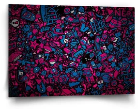 Sablio Obraz Kreslené obrázky - 90x60 cm