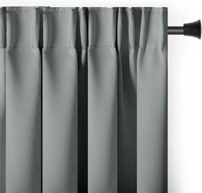 Zatemňovací záves blackout RESTILO strieborný 140 x 245 cm 1 ks