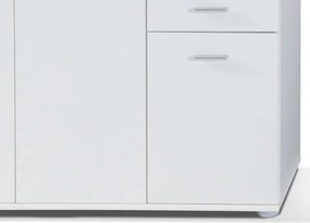 Komoda so zásuvkami Mike, biela