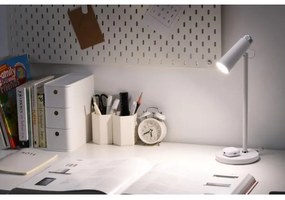 Immax 08990L - LED Stmievateľná stolná lampa s Qi nabíjaním TIT LED/12W/230V biela