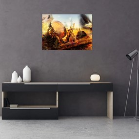 Obraz - Šamanský motív (70x50 cm)