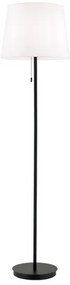 Orion Stl 12-1186/1 - Stojacia lampa LUDWIG 1xE27/40W/230V biela/čierna
