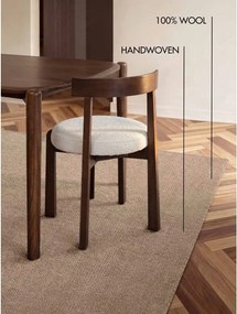 Béžový ručne tkaný vlnený koberec 160x230 cm Greenwich – Ted Baker