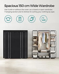 Šatníková skriňa SONGMICS LSF03H