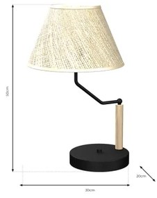 Stolná lampa ETNA 1xE27/60W/230V