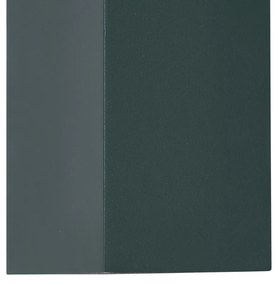 Moderné nástenné svietidlo tmavozelené 2-svetlá GU10 70mm IP54 - Baleno