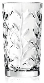 Sada 6 krištáľových pohárov RCR Cristalleria Italiana Abelie, 360 ml