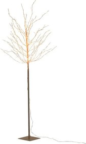 Dekorácia biely svietiaci stromček Tree Bare Led L - Ø 90*180 cm