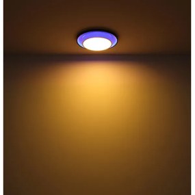 Globo 41390-21 - LED RGBW Stmievateľné stropné svietidlo MORGAN LED/21W/230V + DO