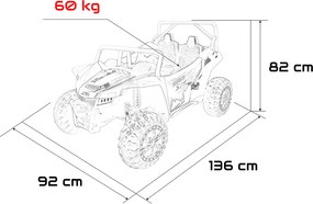Ramiz Buggy Arctic Cat WILDCAT XX biele