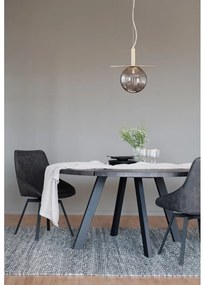 Sivá otočná stolička Alison - Rowico