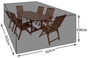 InternetovaZahrada Ochranný kryt na zostavy 242x162x100cm - zelený