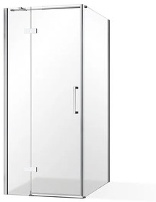 Jednokrídlové sprchové dvere OBDNL(P)1 s pevnou stenou OBDB Ľavá 120 cm 80 cm 200 cm