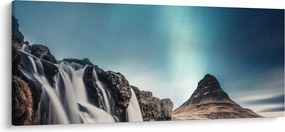 Obraz vodopádov (120x50 cm)