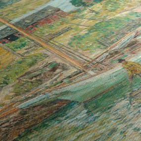 Obraz - Childe Hassam, Oyster Sloop, Cos Cob, reprodukcia (90x60 cm)