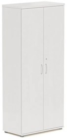 Vysoká skriňa Visio 80 x 38,5 x 183,5 cm, biela