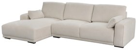 Pohovka Silkeborg crème white lavostranná