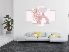 Obraz - Fialový minimalizmus N⁰1 (150x105 cm)